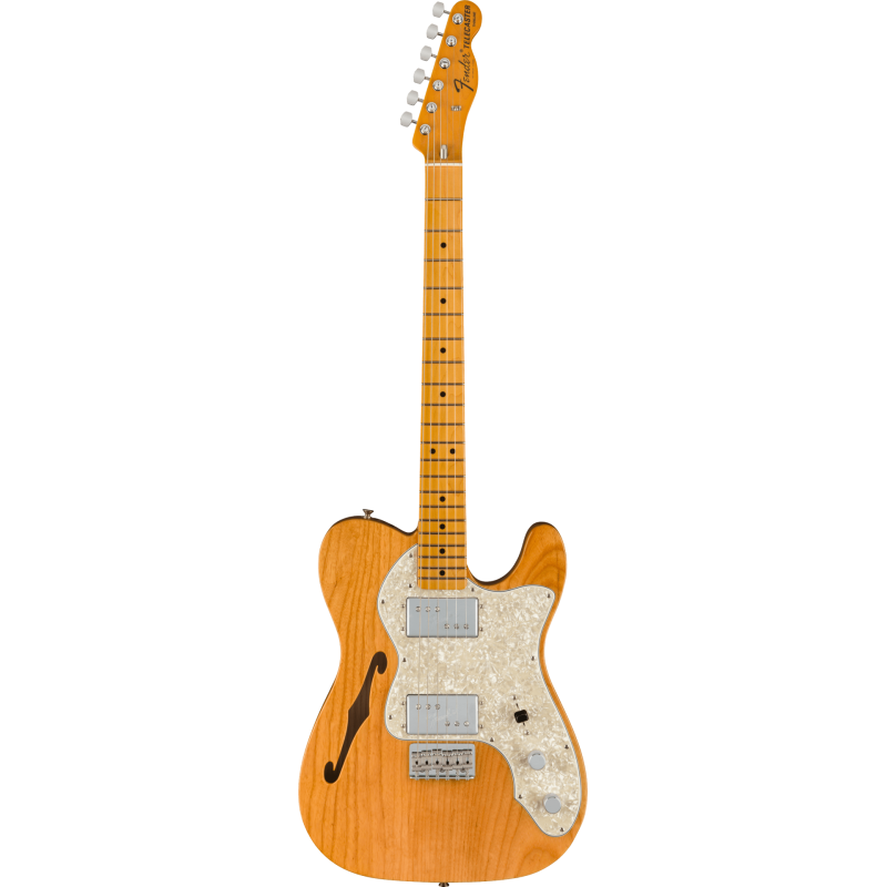 FENDER American Vintage II 1972 Telecaster Thinline touche erable Aged Natural