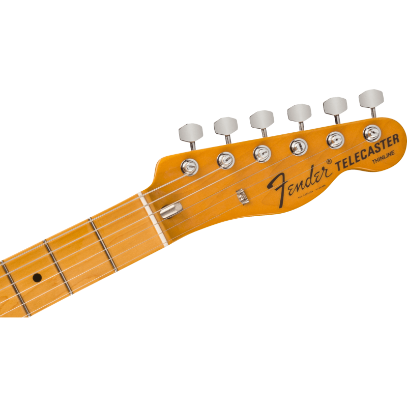 FENDER American Vintage II 1972 Telecaster Thinline touche erable Aged Natural