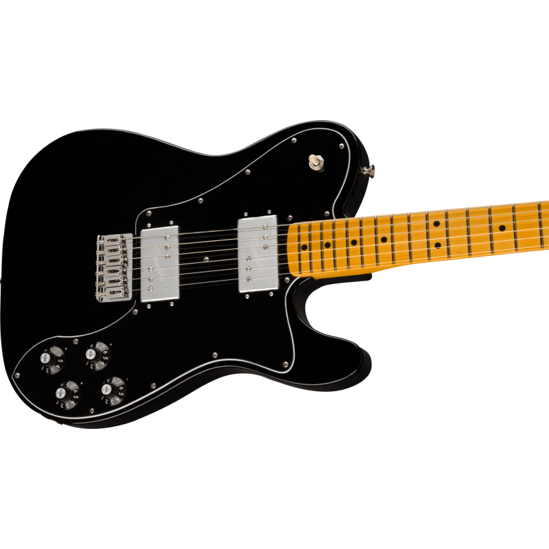 FENDER American Vintage II 1975 Telecaster Deluxe touche erable Black