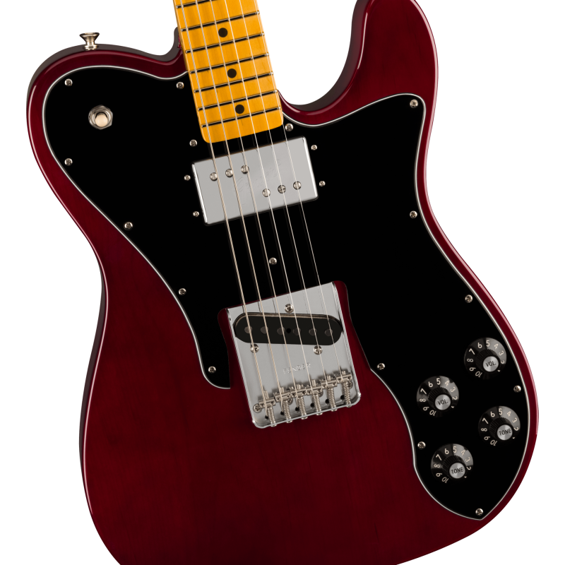 FENDER American Vintage II 1977 Telecaster Custom touche erable Wine