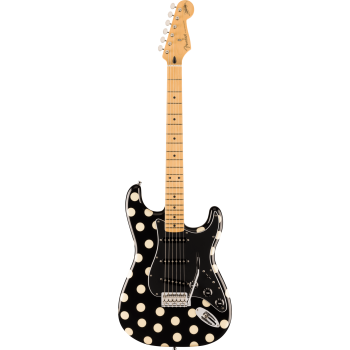 FENDER Buddy Guy Standard Stratocaster touche erable Polka Dot Finish