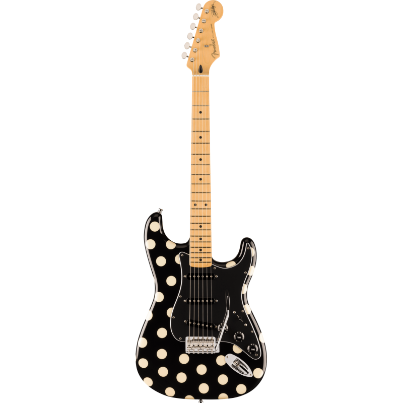 FENDER Buddy Guy Standard Stratocaster touche erable Polka Dot Finish