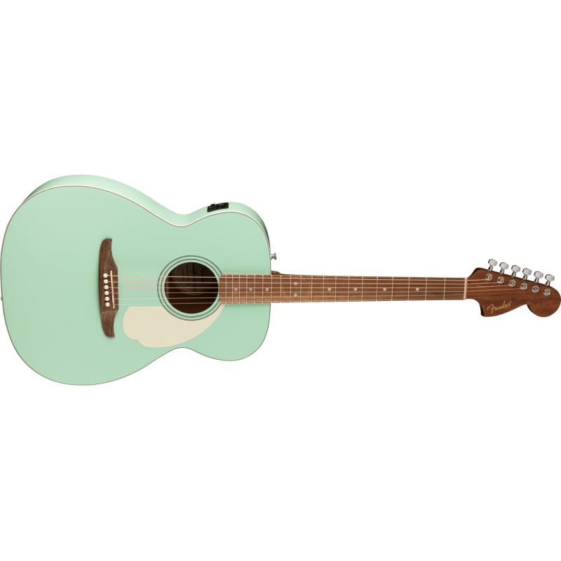 FENDER California Standard Monterey E Spruce Top Ivory Pickguard Surf Green