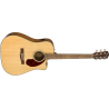 FENDER CD-140SCE Dreadnought touche Noyer Natural avec valise