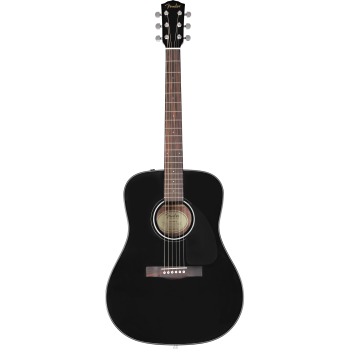 FENDER CD-60 Dreadnought V3 DS touche Noyer Black