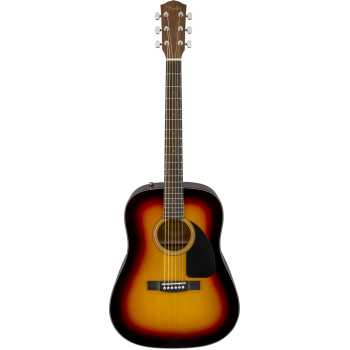 FENDER CD-60 Dreadnought V3 DS touche Noyer Sunburst