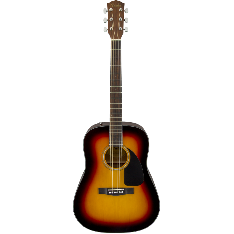 FENDER CD-60 Dreadnought V3 DS touche Noyer Sunburst