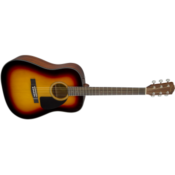 FENDER CD-60 Dreadnought V3 DS touche Noyer Sunburst