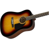 FENDER CD-60 Dreadnought V3 DS touche Noyer Sunburst