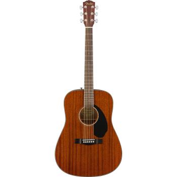 FENDER CD-60S Dreadnought touche Noyer All-Mahogany