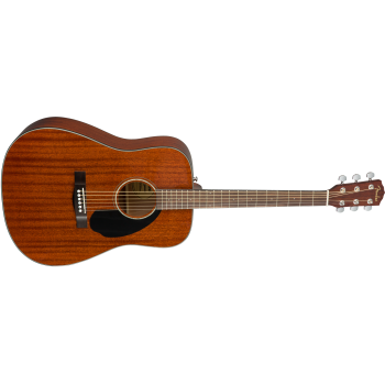 FENDER CD-60S Dreadnought touche Noyer All-Mahogany