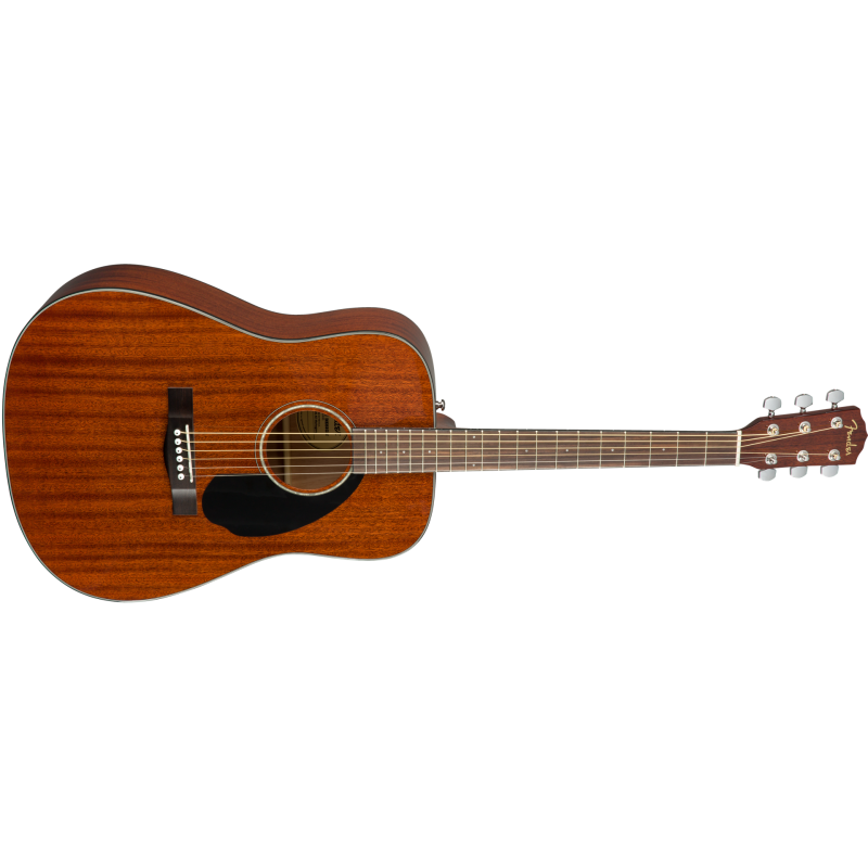 FENDER CD-60S Dreadnought touche Noyer All-Mahogany