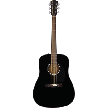 FENDER CD-60S Dreadnought touche Noyer Black
