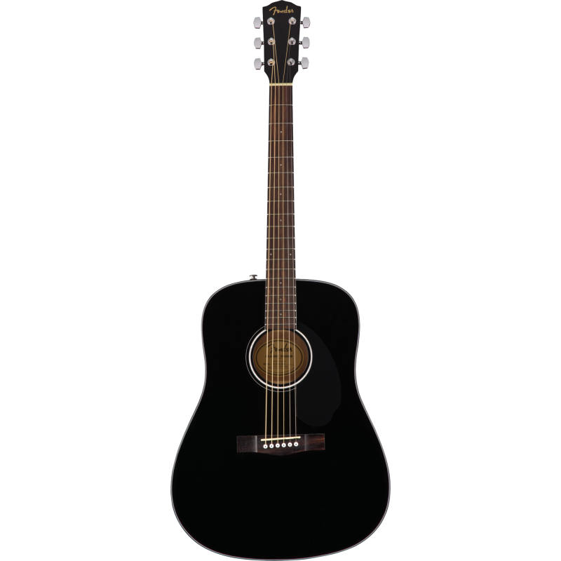 FENDER CD-60S Dreadnought touche Noyer Black