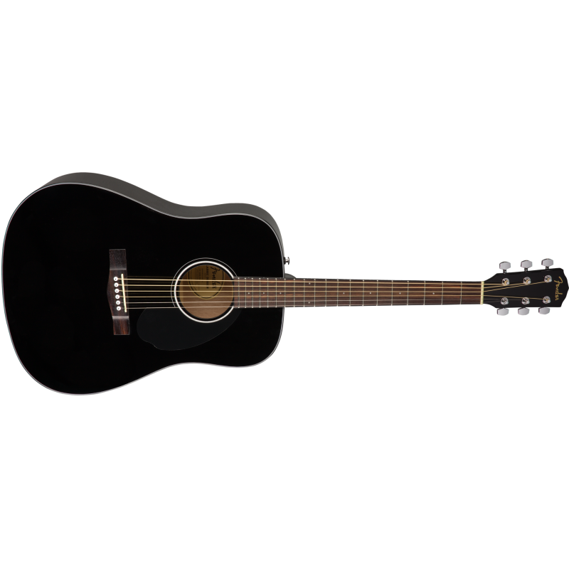 FENDER CD-60S Dreadnought touche Noyer Black