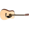 FENDER CD-60S Dreadnought touche Noyer Natural