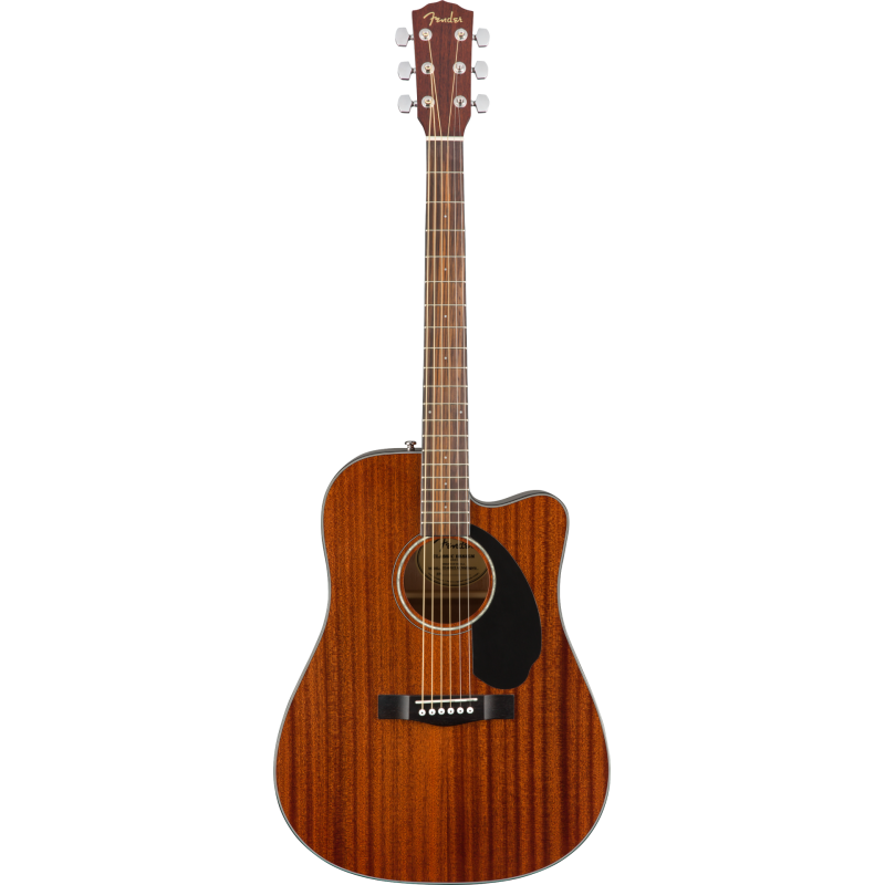 FENDER CD-60SCE Dreadnought touche Noyer All-Mahogany