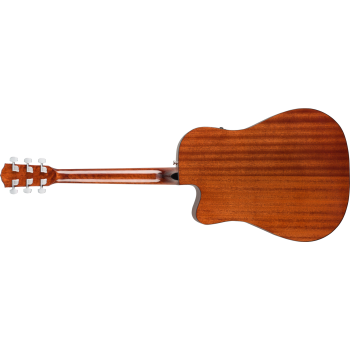 FENDER CD-60SCE Dreadnought touche Noyer All-Mahogany