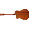 FENDER CD-60SCE Dreadnought touche Noyer All-Mahogany