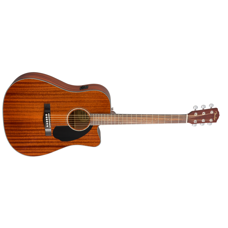 FENDER CD-60SCE Dreadnought touche Noyer All-Mahogany