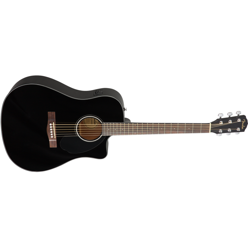 FENDER CD-60SCE Dreadnought touche Noyer Black