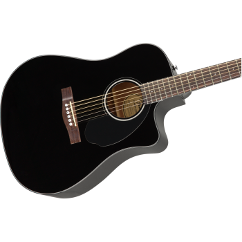 FENDER CD-60SCE Dreadnought touche Noyer Black