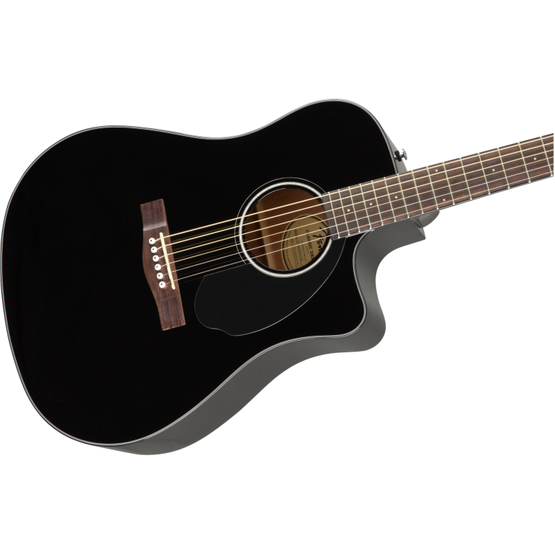 FENDER CD-60SCE Dreadnought touche Noyer Black