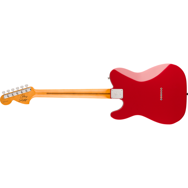 FENDER Chris Shiflett Cleaver Telecaster Deluxe touche palissandre Dakota Red
