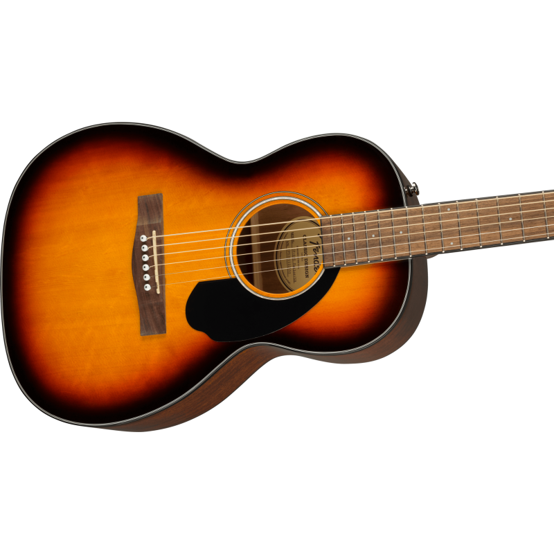 FENDER CP-60S Parlor touche Noyer Sunburst