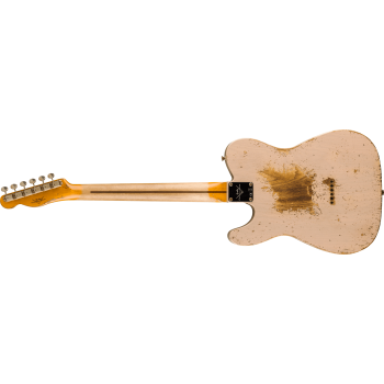 FENDER CUSTOM SHOP 1952 Telecaster Super Heavy Relic 1-Piece Quartersawn Maple Neck Aged Dirty White Blonde