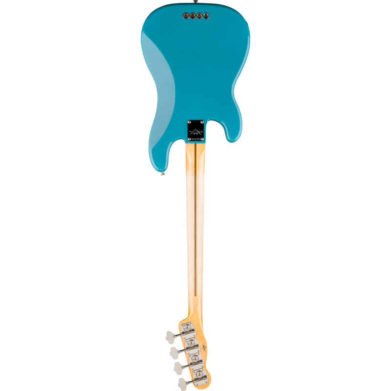 FENDER CUSTOM SHOP 1955 Precision Bass DLX Closet Classic 1-Piece Quartersawn Maple Neck Faded Taos Turquoise