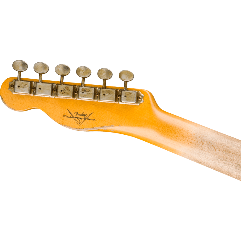 FENDER CUSTOM SHOP 1961 Telecaster Heavy Relic touche palissandre Faded Aged Candy Apple Red