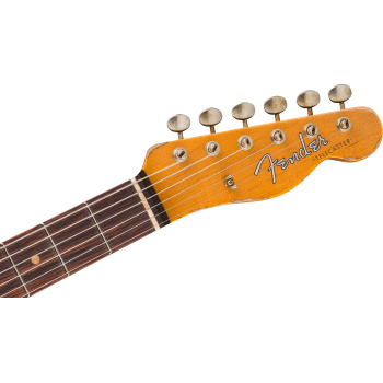 FENDER CUSTOM SHOP 1961 Telecaster Heavy Relic touche palissandre Faded Aged Tomatillo Green