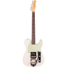 FENDER CUSTOM SHOP 1963 Esquire Custom Bigsby DLX Closet Classic touche palissandre Faded Shell Pink