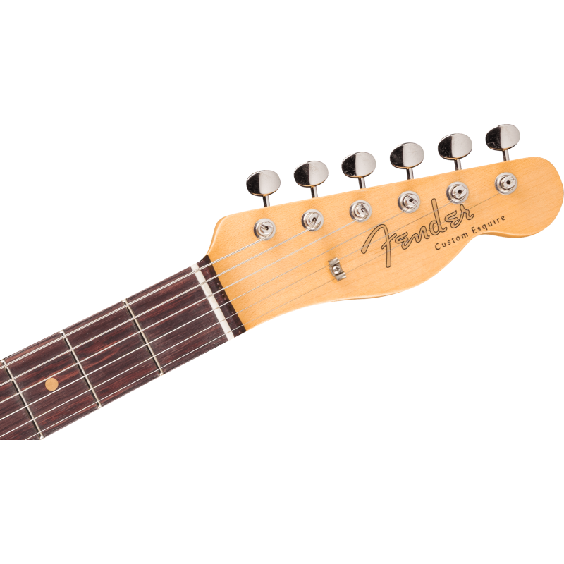 FENDER CUSTOM SHOP 1963 Esquire Custom Bigsby DLX Closet Classic touche palissandre Faded Shell Pink