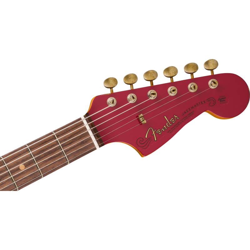 FENDER CUSTOM SHOP 1963 Jazzmaster Relic touche palissandre Cimarron Red