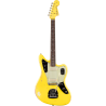 FENDER CUSTOM SHOP 1965 Jaguar Heavy Relic touche palissandre Faded Graffiti Yellow