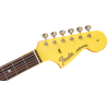 FENDER CUSTOM SHOP 1965 Jaguar Heavy Relic touche palissandre Faded Graffiti Yellow