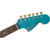 FENDER CUSTOM SHOP 1965 Jaguar Heavy Relic touche palissandre Faded Ocean Turquoise