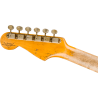 FENDER CUSTOM SHOP 1965 Stratocaster Super Heavy Relic touche palissandre Super Faded Aged Firemist Silver over 3-Color Sunburst