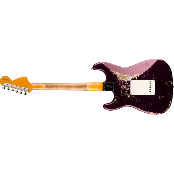 FENDER CUSTOM SHOP 1969 Stratocaster Heavy Relic 1-Piece Quartersawn Maple Neck Aged Purple Metallic