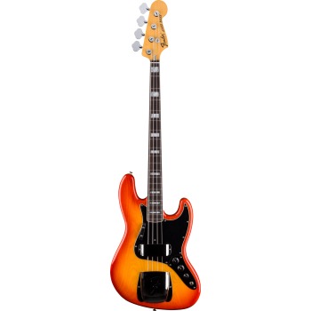 FENDER CUSTOM SHOP 1975 Jazz Bass NOS touche palissandre Faded Cherry Sunburst