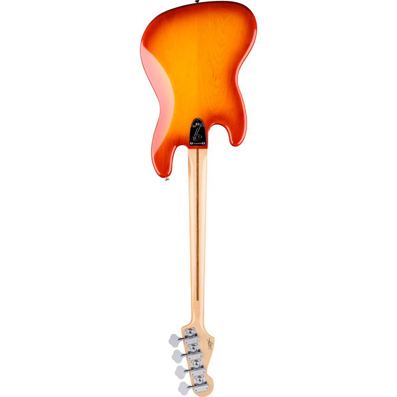 FENDER CUSTOM SHOP 1975 Jazz Bass NOS touche palissandre Faded Cherry Sunburst