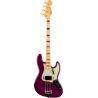 FENDER CUSTOM SHOP American Custom Jazz Bass NOS Quartersawn touche erable Purple Transparent