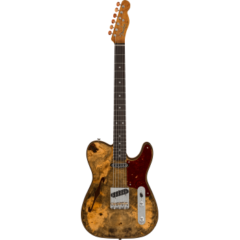 FENDER CUSTOM SHOP Artisan Buckeye Double Esquire NOS touche palissandre Aged Natural