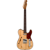 FENDER CUSTOM SHOP Artisan Knotty Pine Tele Thinline AAA touche palissandre Aged Natural