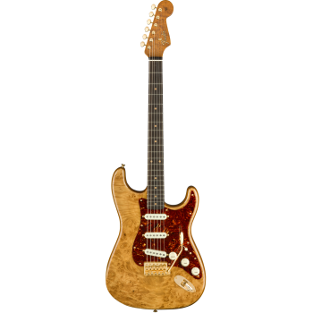 FENDER CUSTOM SHOP Artisan Maple Burl Strat NOS Ebony Madagascar Fingerboard Aged Natural