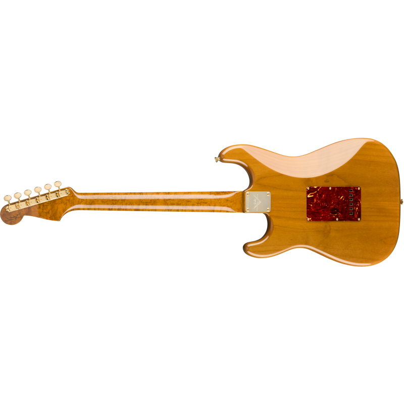 FENDER CUSTOM SHOP Artisan Maple Burl Strat NOS Ebony Madagascar Fingerboard Aged Natural