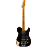 FENDER CUSTOM SHOP CuNiFe Blackguard Bigsby Tele Heavy Relic 1-Piece Quartersawn Maple Neck Black