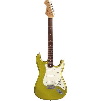 FENDER CUSTOM SHOP Dick Dale Stratocaster touche palissandre Chartreuse Sparkle